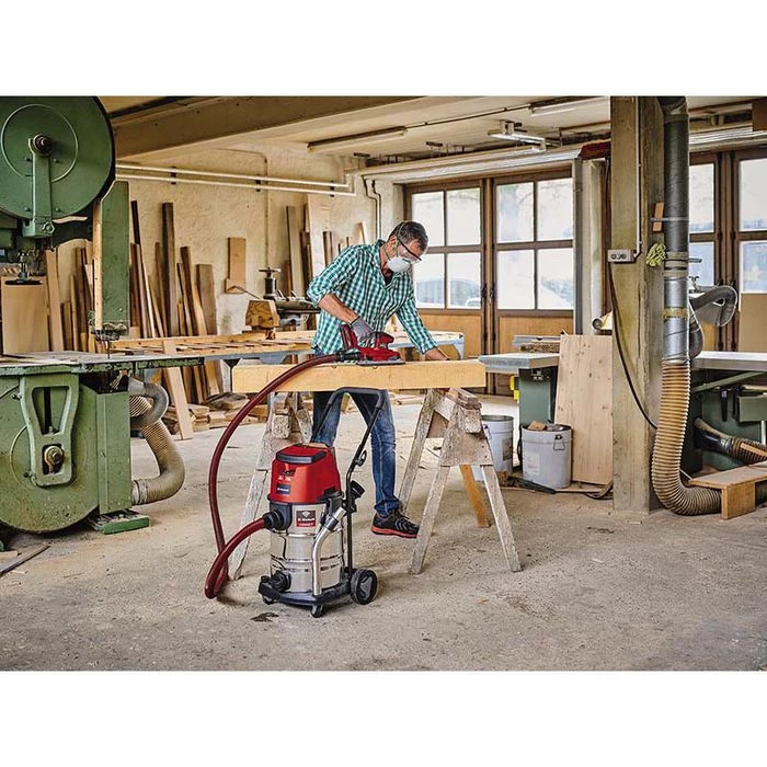 Einhell Nass-Trockensauger TP-VC 36/30 S Auto-Solo, 30 Liter, Sologerät 2 X 18V 2 Einhell Nass-Trockensauger TP-VC 36/30 S Auto-Solo, 30 Liter, Sologerät 2 X 18V – Bild 2