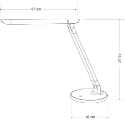 Alco 9157 Schreibtischlampe LED Dimmbar -Produkte Für Zuhause 5f38d3442952746f3bf59a9a2fb511f6f76a02b9 schreibtischlampe alco 9157 led