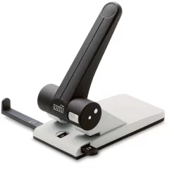 Novus Locher B 265, 025-0266, Schwarz/grau, Registraturlocher, Stanzleistung Ca. 65 Blatt
