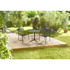 Garden-Pleasure Gartentisch TREVISO, Aluminium, Anthrazit, 70 X 70 X 74 Cm, Klappbar -Produkte Für Zuhause 6377eda6c7ac5ab7643c9dd4044419bece684e32 gartentisch garden pleasure treviso aluminium