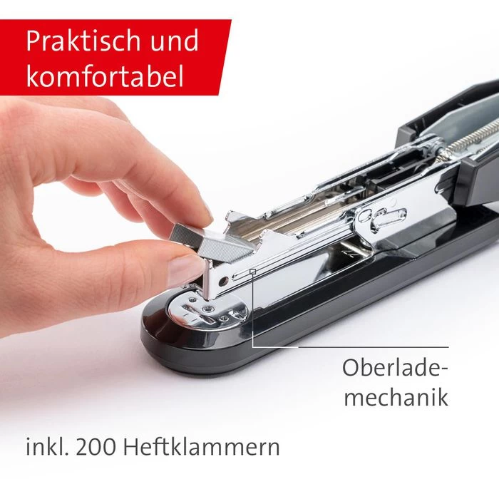 Novus B3 020-1261 Heftgerät 30 Blatt Schwarz 3 Novus B3 020-1261 Heftgerät 30 Blatt Schwarz – Bild 3