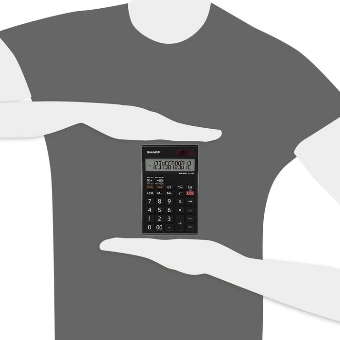 Sharp EL-128SWH Elsi Mate Taschenrechner Wurzel 12 3 Sharp EL-128SWH Elsi Mate Taschenrechner Wurzel 12 – Bild 3