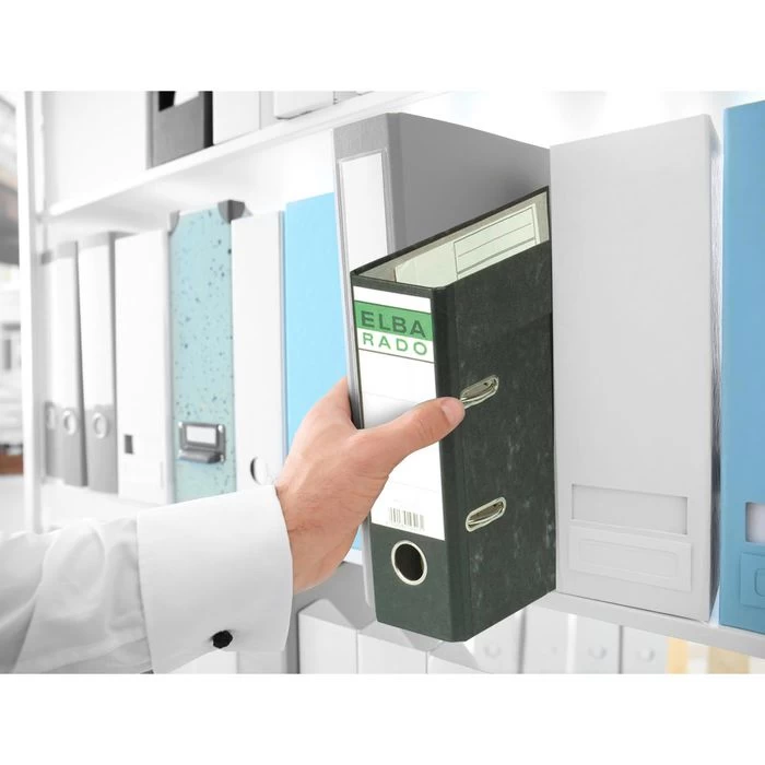 Elba Rado 10517 Ordner, A5 Hoch, Breit, Karton Schwarz 3 Elba Rado 10517 Ordner, A5 Hoch, Breit, Karton Schwarz – Bild 3