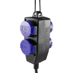 Chilitec Strom-Verlängerungskabel, 5m, 4 X Schutzkontakt, Außen IP44 -Produkte Für Zuhause 69907dee80c7425c5d63aba2f014eb4fdd1cd0ed strom verlaengerungskabel chilitec