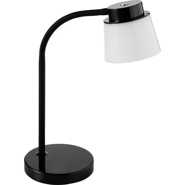 Alco Schreibtischlampe 935 LED, Dimmbar, Schwarz, Mit Standfuß 1 Alco Schreibtischlampe 935 LED, Dimmbar, Schwarz, Mit Standfuß