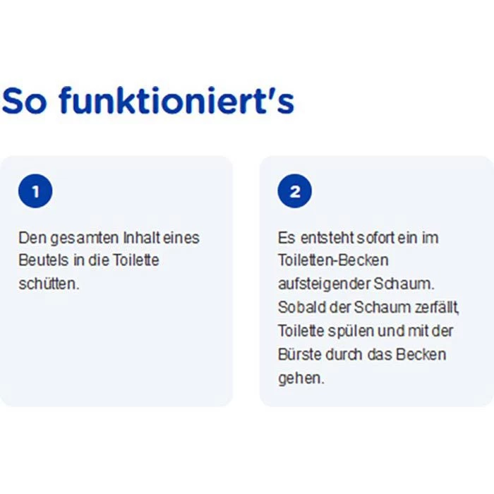 Dr.Beckmann WC-Reiniger Aktivkohle WC-Schaum, 7791, Pulver, 3x 100g 2 Dr.Beckmann WC-Reiniger Aktivkohle WC-Schaum, 7791, Pulver, 3x 100g – Bild 2