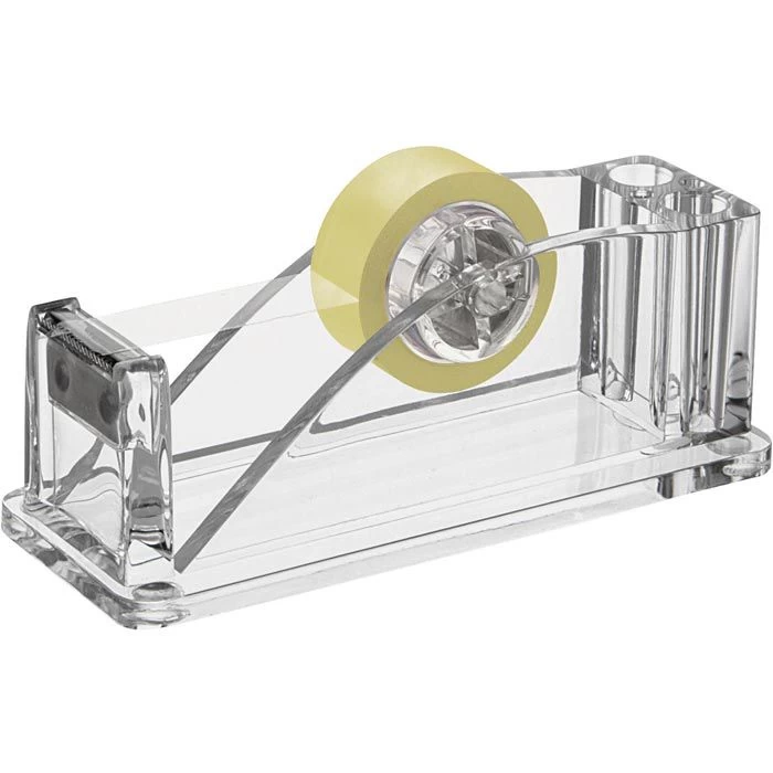 Maul Klebefilmabroller 195700, Glasklar, Tischabroller Für Kleberollen 19mm X 33m 2 Maul Klebefilmabroller 195700, Glasklar, Tischabroller Für Kleberollen 19mm X 33m – Bild 2