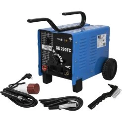 Güde Schweißgerät GE 290TC, Elektrodenschweißen, 60-200 A, Set