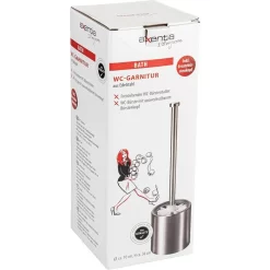 Axentia WC-Bürste Silber, Bürstenhalter Aus Edelstahl -Produkte Für Zuhause 716e85592860cecb51ab9e3cb9741804007c0007 wc buerste axentia silber