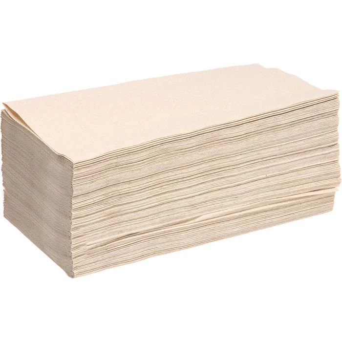 Böttcher-AG Papierhandtücher 1-lagig, Natur, Zick-Zack-Falz, 25 X 22 Cm, 5000 Stück 2 Böttcher-AG Papierhandtücher 1-lagig, Natur, Zick-Zack-Falz, 25 X 22 Cm, 5000 Stück – Bild 2