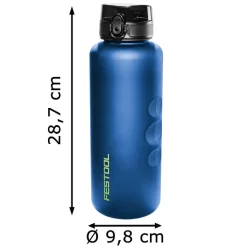 Festool Trinkflasche 576983, L, 1,5 L, Kunststoff, Blau, Mit Sieb -Produkte Für Zuhause 71a0814d7c8fce4162aaa929c0be3bda74a32119 trinkflasche festool 576983 l
