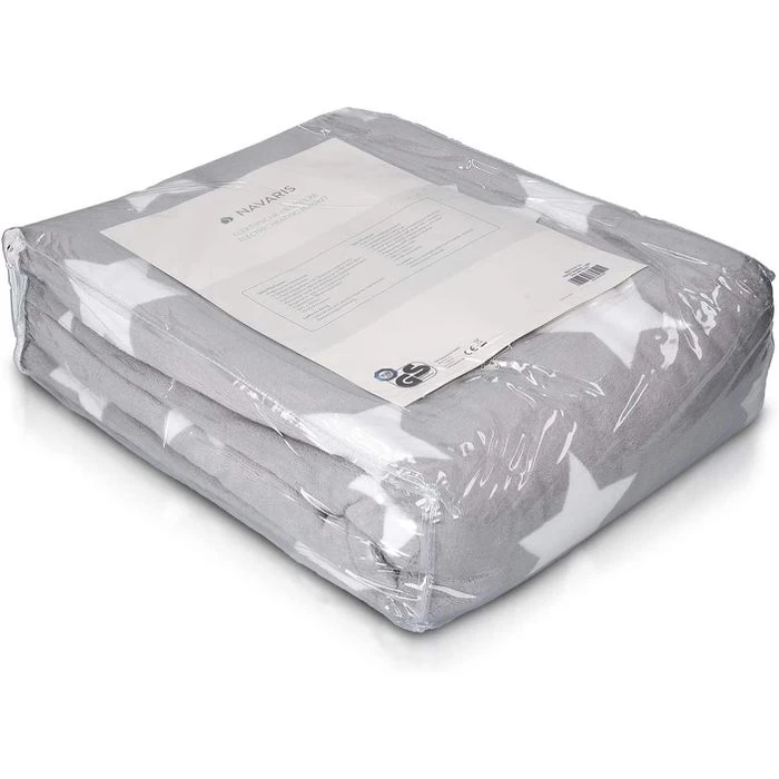 Navaris Heizdecke XXL, Grau, 3 Temperaturen, Abschaltautomatik, 180 X 130cm 8 Navaris Heizdecke XXL, Grau, 3 Temperaturen, Abschaltautomatik, 180 X 130cm – Bild 8