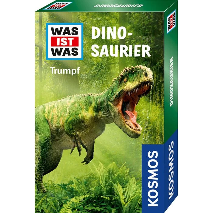 Kosmos Spielkarten 74136 Trumpf, 33 Karten, WAS IST WAS Dinosaurier 1 Kosmos Spielkarten 74136 Trumpf, 33 Karten, WAS IST WAS Dinosaurier