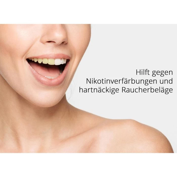 Perlweiss Zahnpasta Raucher Zahnweiss, Weiße Zähne, Extra Frisch, 50ml 3 Perlweiss Zahnpasta Raucher Zahnweiss, Weiße Zähne, Extra Frisch, 50ml – Bild 3