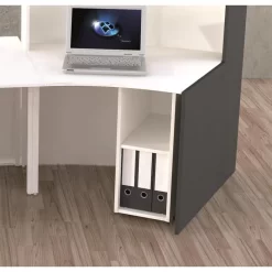 Kerkmann Stauraumelement Bari 3570, Weiß, Für Bari Empfangstheken, Mit Regalfach