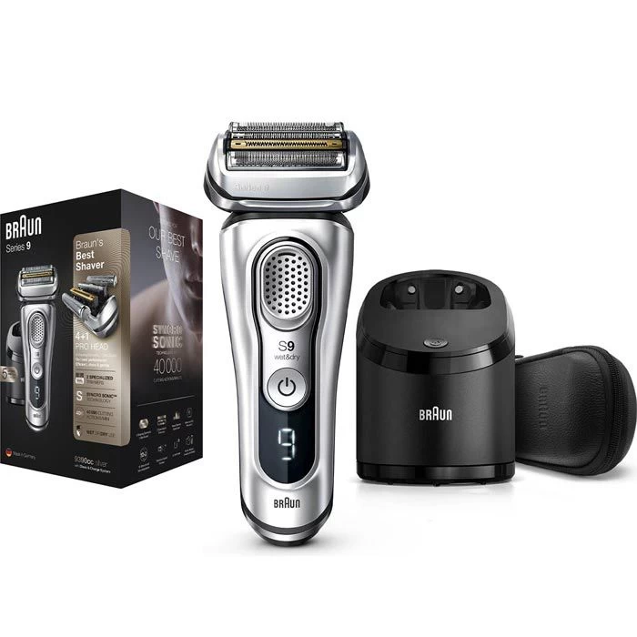 Braun Rasierer Series 9, 9390cc, Wet & Dry, Silber, Für Männer, Nass- Und Trockenrasierer, Trimmer 1 Braun Rasierer Series 9, 9390cc, Wet & Dry, Silber, Für Männer, Nass- Und Trockenrasierer, Trimmer