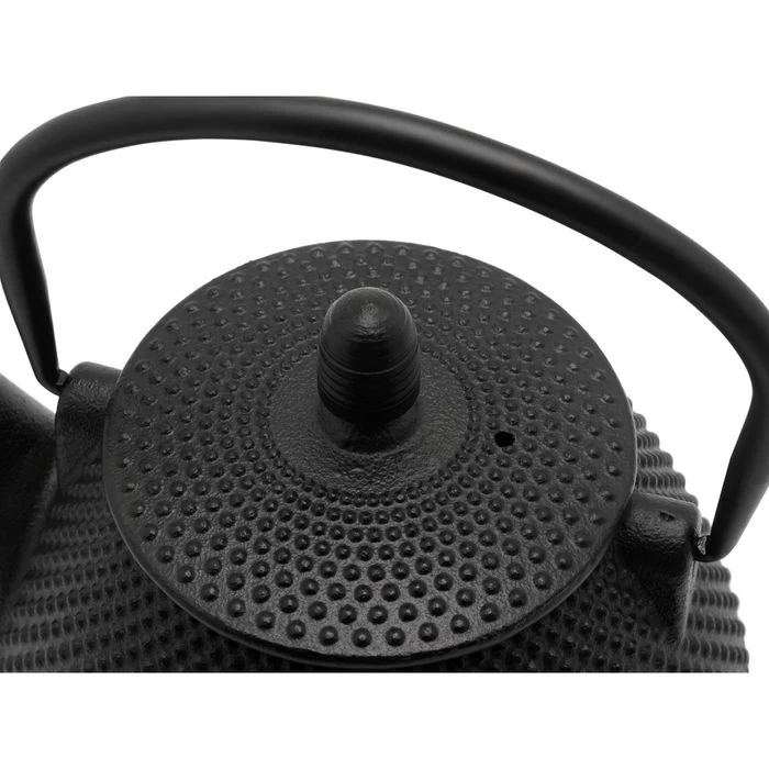Bredemeijer Tee-Kanne Wuhan, Gusseisen, Mit Edelstahl-Filter, Schwarz, 1,0 L 4 Bredemeijer Tee-Kanne Wuhan, Gusseisen, Mit Edelstahl-Filter, Schwarz, 1,0 L – Bild 4