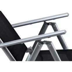 CASARIA Gartenstuhl Bern 105653, Kunststoff, Hochlehner,verstellbar,schwarz,klappbar,2 Stück -Produkte Für Zuhause 794506d96f3f5380b432eef1351106acb0c5a3ca gartenstuhl casaria bern 105653 kunststoff