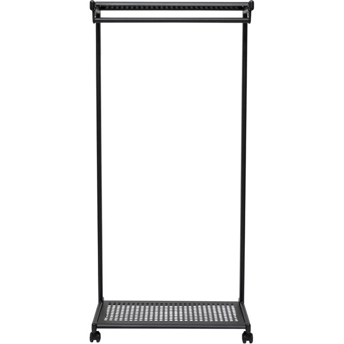 Maul Garderobenständer MAULbolero, 94244, Mit Rollen Und Schuhablage, Metall, Schwarz 4 Maul Garderobenständer MAULbolero, 94244, Mit Rollen Und Schuhablage, Metall, Schwarz – Bild 4