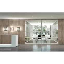 Quadrifoglio Empfangstheke Z2C73, Anthrazit / Weiß, 166 X 113 X 88cm, Rezeption, Lackierte Elemente -Produkte Für Zuhause 8223996e117c55e4bee3f39acb51a007f26db25c empfangstheke quadrifoglio z2c73 anthrazit weiss