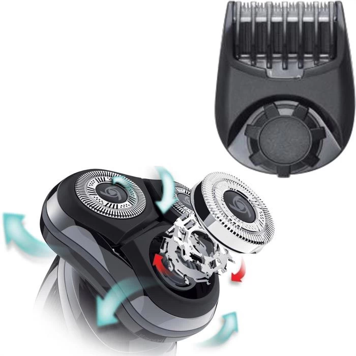 Remington Elektrorasierer R9 Ultimate, XR1570, Für Männer, Wet & Dry, Mit Trimmer, Schwarz 5 Remington Elektrorasierer R9 Ultimate, XR1570, Für Männer, Wet & Dry, Mit Trimmer, Schwarz – Bild 5