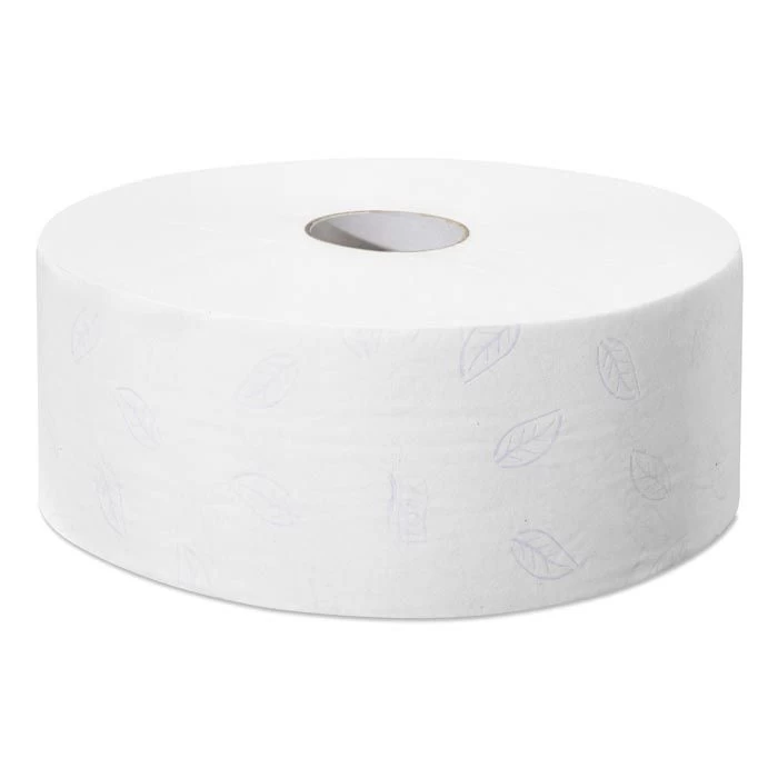 Tork Toilettenpapier Jumbo Advanced, 120272, T1, 2-lagig, Tissue, 1800 Blatt, 6 Rollen 2 Tork Toilettenpapier Jumbo Advanced, 120272, T1, 2-lagig, Tissue, 1800 Blatt, 6 Rollen – Bild 2