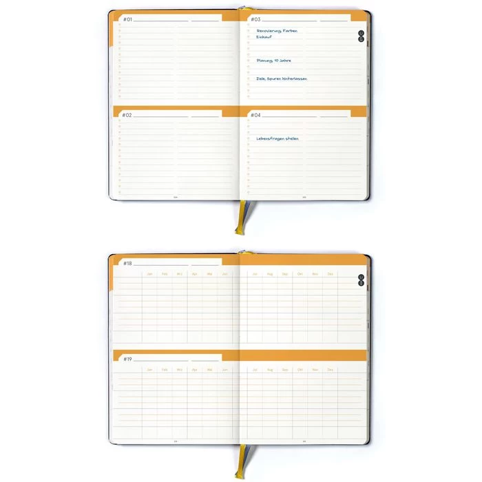 Weekview Buchkalender Compact Extended, Notizkalender, 1 Woche Auf 2 Seiten, Hardcover, B6 7 Weekview Buchkalender Compact Extended, Notizkalender, 1 Woche Auf 2 Seiten, Hardcover, B6 – Bild 7