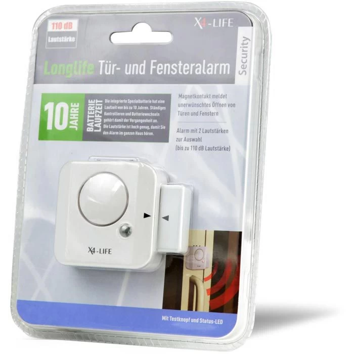 X4-Life Tür-Fenster-Alarm Security, Batteriebetrieb, 110 DB 4 X4-Life Tür-Fenster-Alarm Security, Batteriebetrieb, 110 DB – Bild 4