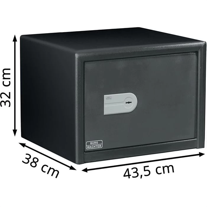 Burg Wächter Burg-Wächter Tresor Combi-Line CL 410 K, 32 X 43,5cm, Mit Doppelbartschloss, 44kg 2 Burg Wächter Burg-Wächter Tresor Combi-Line CL 410 K, 32 X 43,5cm, Mit Doppelbartschloss, 44kg – Bild 2