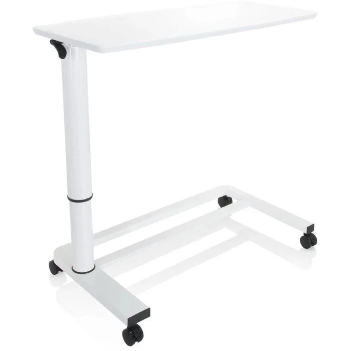 HJh-OFFICE Beistelltisch Stand II 830054, Weiß, Holz, 90 X 67-107 X 42cm, M. Rollen, Rechteckig 1 HJh-OFFICE Beistelltisch Stand II 830054, Weiß, Holz, 90 X 67-107 X 42cm, M. Rollen, Rechteckig