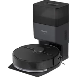 Roborock Saugroboter Q7+, Mit Absaugstation, Ladestation, Wischfunktion, 180 Minuten, Schwarz