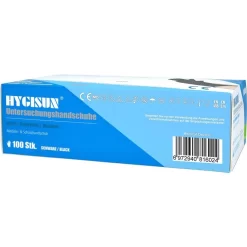 HYGISUN Einmalhandschuhe Intco Nitril, Puderfrei, Schwarz, 100 Stück, Größe M -Produkte Für Zuhause 8d09452c87e16f0f29e3e1641f9769c39754e5ef einmalhandschuhe hygisun intco nitril puderfrei