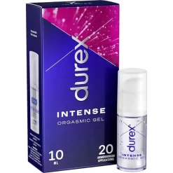 Durex Gleitgel Intense Orgasmic Gel, Stimulationsgel Auf Wasserbasis, 10 Ml