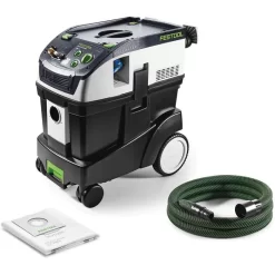 Festool Nass-Trockensauger Absaugmobil Cleantec, CTM 48 E LE EC/B22 R1, 48 L, 1100 W, Staubklasse M