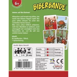 Amigo Kartenspiel 2920, Biberbande, Ab 6 Jahre, 2-6 Spieler -Produkte Für Zuhause 8ea7ed170b897374de154c0012048a1126bbf554 kartenspiel amigo 2920 biberbande