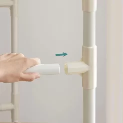 Songmics Garderobenständer RDR02WT, Bis 70 Kg, Mit 2 Kleiderstangen Und 2 Ablagen, Metall, Weiß -Produkte Für Zuhause 8ed35725ab1c8cb10e5096cb990b914791b893fe garderobenstaender songmics rdr02wt bis 70 kg