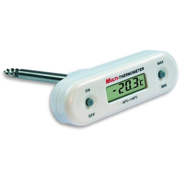 TFA Einstichthermometer 30.1056.02 Digital, -50 Bis 150°C, HACCP, T-Form Mit Eindrehspitze 1 TFA Einstichthermometer 30.1056.02 Digital, -50 Bis 150°C, HACCP, T-Form Mit Eindrehspitze