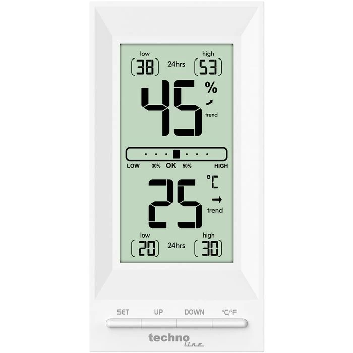 Technoline Thermo-Hygrometer WS 9129, Innen, Digital 2 Technoline Thermo-Hygrometer WS 9129, Innen, Digital – Bild 2