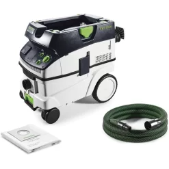 Festool Nass-Trockensauger Absaugmobil Cleantec, CTM 26 E, 26 Liter, 1200 Watt, Staubklasse M