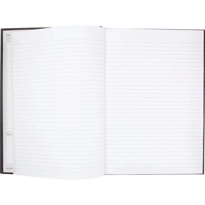 Oxford Notizbuch 400047606 Black N Red Liniert, A4, 70 Blatt, Schwarz/rot, Hardcover 2 Oxford Notizbuch 400047606 Black N Red Liniert, A4, 70 Blatt, Schwarz/rot, Hardcover – Bild 2