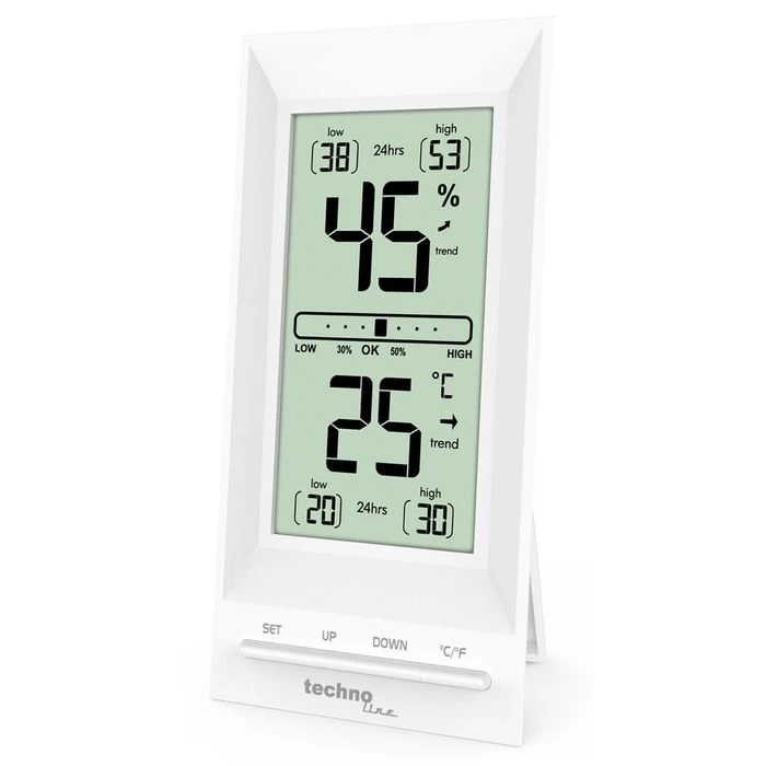 Technoline Thermo-Hygrometer WS 9129, Innen, Digital 1 Technoline Thermo-Hygrometer WS 9129, Innen, Digital