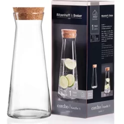Ritzenhoff&Breker Karaffe Corcho, Mit Deckel, 1 Liter 5 Ritzenhoff&Breker Karaffe Corcho, Mit Deckel, 1 Liter -Produkte Für Zuhause 9c6516e8bb1048097bb1af821d3a605da3d383c1 karaffe ritzenhoffundbreker corcho