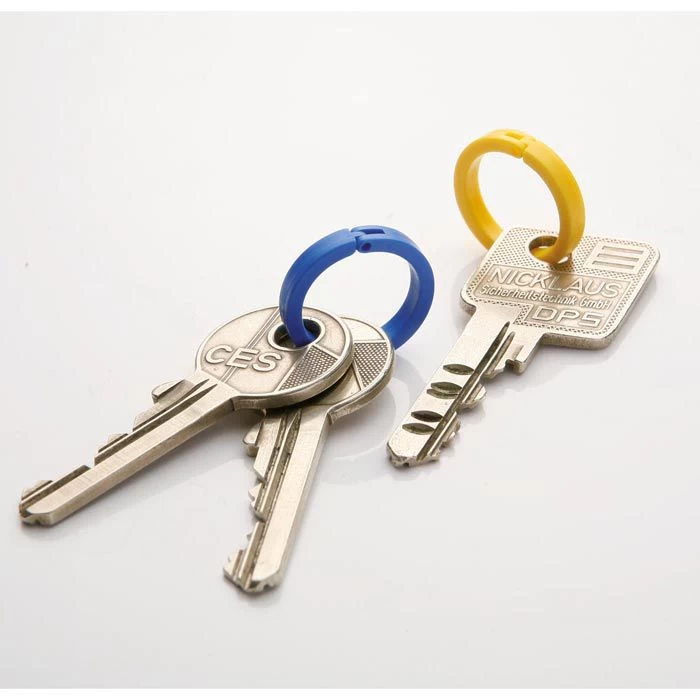 Laurel Binderinge 0422-95, 23 Mm, Farbig Sortiert, 100 Stück 3 Laurel Binderinge 0422-95, 23 Mm, Farbig Sortiert, 100 Stück – Bild 3