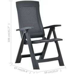 VidaXL Gartenstuhl 48761, Kunststoff, Hochlehner,verstellbar,anthrazit,klappbar,2 Stück 15 VidaXL Gartenstuhl 48761, Kunststoff, Hochlehner,verstellbar,anthrazit,klappbar,2 Stück -Produkte Für Zuhause 9f7793d15ae4efb2e63096390590f3cb926d9bc7 gartenstuhl vidaxl 48761 kunststoff