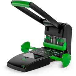 Novus Locher B 2200, Re+new, Schwarz, Registraturlocher, Stanzleistung Ca. 200 Blatt