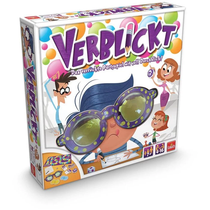 Goliath-Toys Brettspiel 76111 Verblickt, Ab 7 Jahre, 4-16 Spieler 1 Goliath-Toys Brettspiel 76111 Verblickt, Ab 7 Jahre, 4-16 Spieler
