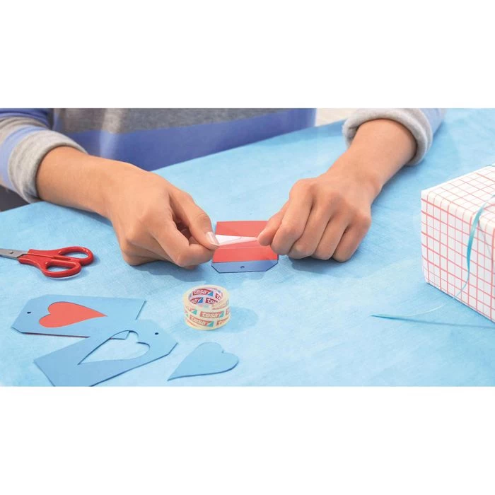 Tesa 57404 Tesafilm Klebeband 19mm X 10m 8 Stück 4 Tesa 57404 Tesafilm Klebeband 19mm X 10m 8 Stück – Bild 4