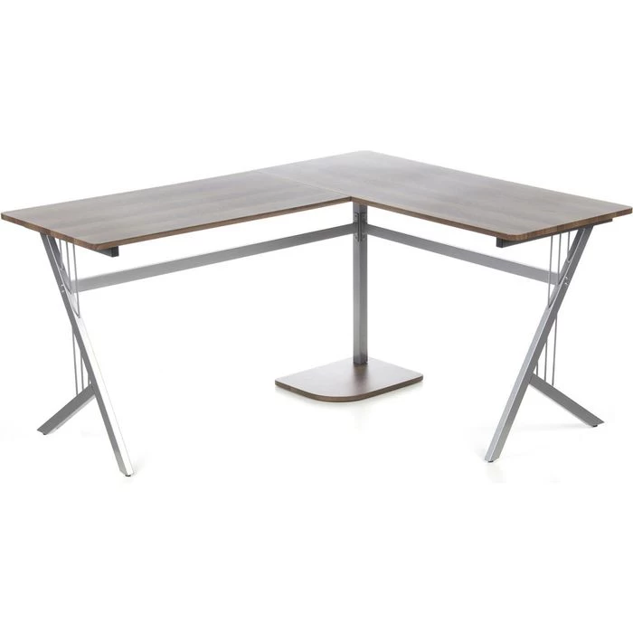 HJh-OFFICE Schreibtisch Pollux 673460, Walnuss, Maße: 155 X 130cm, L-Form 1 HJh-OFFICE Schreibtisch Pollux 673460, Walnuss, Maße: 155 X 130cm, L-Form