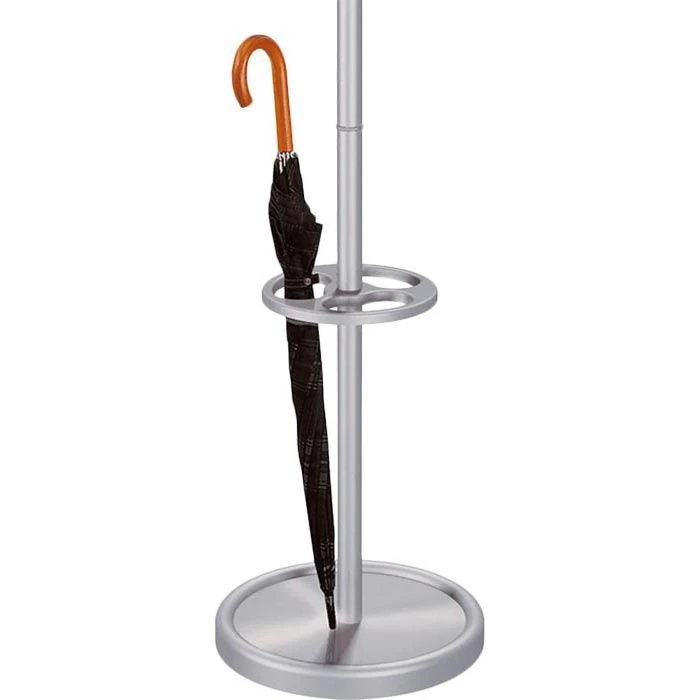 Kerkmann Garderobenständer Public, 6796, Mit 18 Haken, Metall, Alusilber 5 Kerkmann Garderobenständer Public, 6796, Mit 18 Haken, Metall, Alusilber – Bild 5