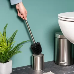 Bremermann WC-Bürste WC-Garnitur, Silber, Bürstenhalter Aus Edelstahl, Inkl. 3 Ersatzköpfe -Produkte Für Zuhause ad4d8f5740f34423702700da5707e48995478546 wc buerste bremermann wc garnitur silber